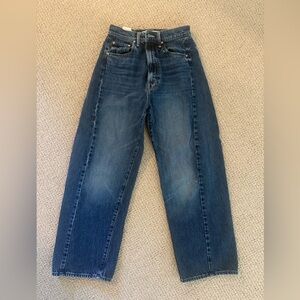 MOTHER half pipe ankle jeans